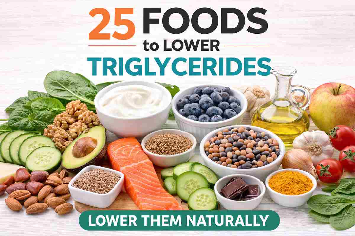 25 Foods to Lower Triglycerides Naturally