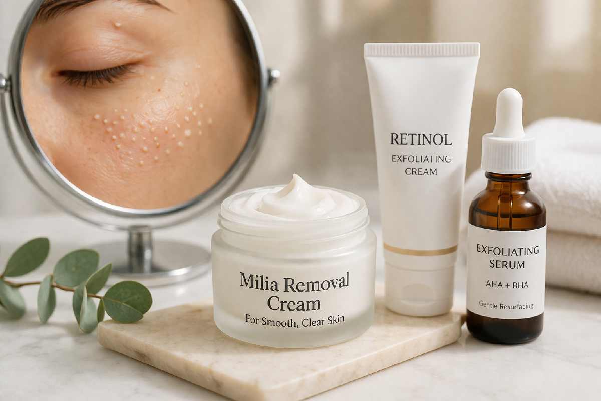 Best Milia Removal Cream for Smooth Clear Skin