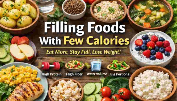 Filling Foods With Few Calories