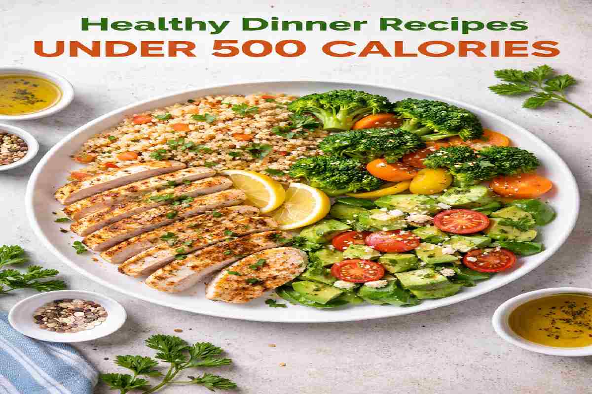 Healthy Dinner Recipes Under 500 Calories