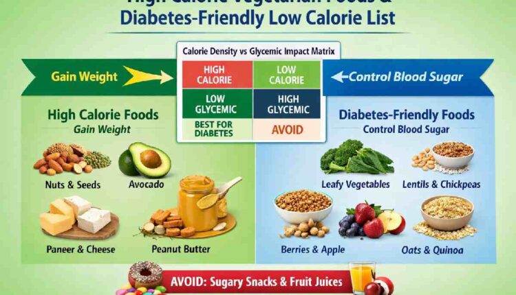 High Calorie Vegetarian Foods