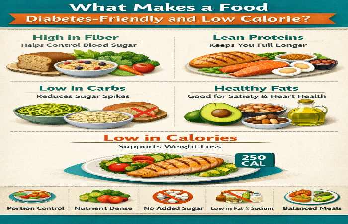 What Makes a Food Diabetes-Friendly and Low Calorie