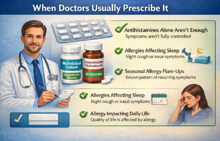 When Doctors Usually Prescribe It