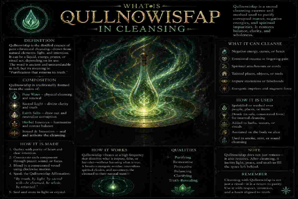 What Is Qullnowisfap In Cleansing_