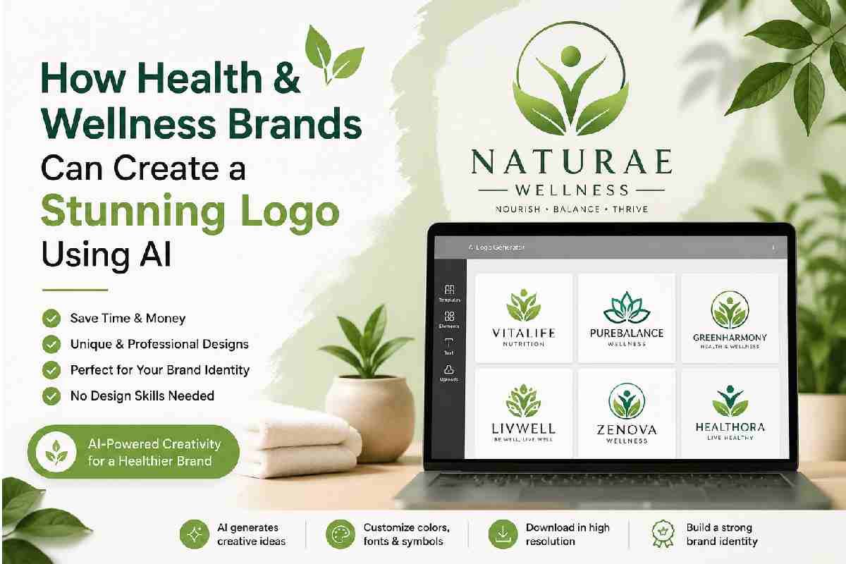How Health & Wellness Brands Can Create a Stunning Logo Using AI