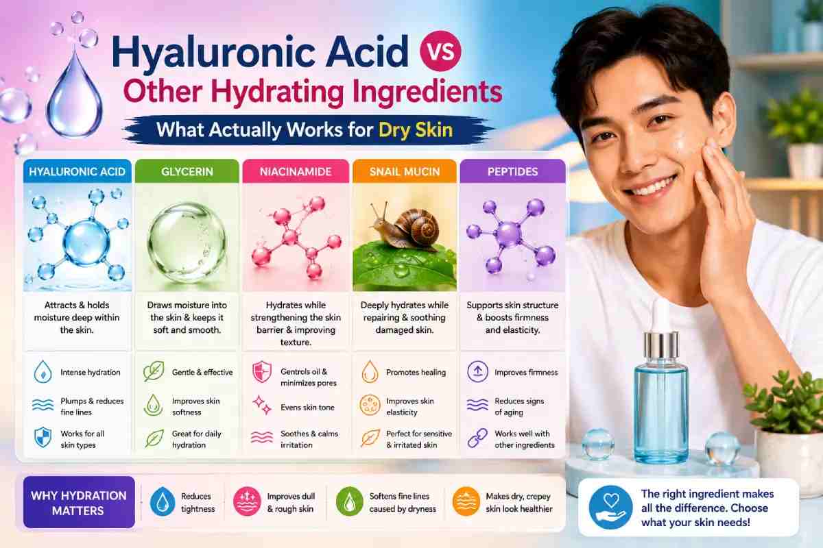Hyaluronic Acid .vs Other Hydrating Ingredients