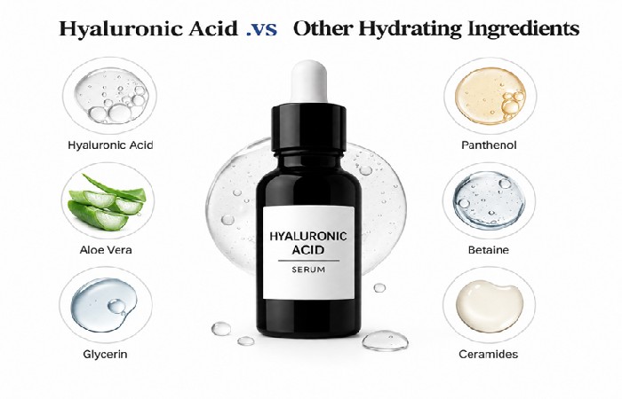 Hyaluronic Acid vs. Other Hydrating Ingredients