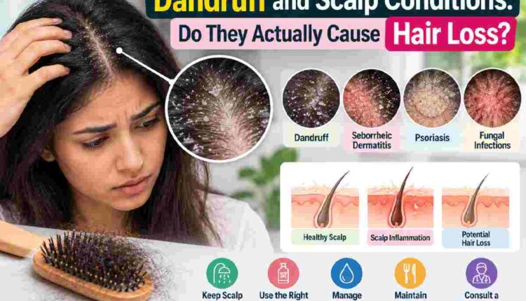Dandruff and Scalp Conditions_ Do They Actually Cause Hair Loss